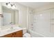 Bathroom with tub and shower combo at 14928 Declaration Dr, Westfield, IN 46074