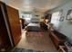 Bedroom with carpeted floor, a bed, dresser, and wooden chest at 4012 29Th St, Columbus, IN 47203