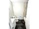 Bathroom with tub, toilet and updated vanity at 5619 Pappas Dr, Indianapolis, IN 46237