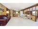 Open concept living room, dining area and kitchen at 7018 Drum Dr, Nineveh, IN 46164