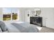 Bright bedroom with large window, dresser, and comfortable bed at 733 Penrose Pl, Danville, IN 46122