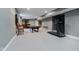 Large basement with pool table, treadmill, and bar area at 10295 Summerlin Way, Fishers, IN 46037