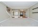 Living room with open views to entryway and Gathering room at 10295 Summerlin Way, Fishers, IN 46037