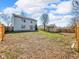 Fenced backyard with shed at 11054 Dura Dr, Indianapolis, IN 46229