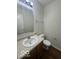 Cozy bathroom with vanity and commode at 11663 Congressional Ln, Indianapolis, IN 46235