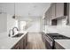 Modern kitchen with a large island and stainless steel appliances at 17333 Ackerson Blvd, Westfield, IN 46074