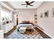 Charming bedroom with hardwood floors and walk-in closet at 2015 Columbia Ave, Indianapolis, IN 46202