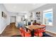 Modern kitchen featuring stainless steel appliances and granite countertops at 2015 Columbia Ave, Indianapolis, IN 46202