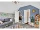 Multi-purpose loft area with stylish decor and natural light at 2015 Columbia Ave, Indianapolis, IN 46202