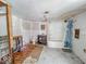 Bathroom under renovation, tub and toilet visible at 216 W 27Th St, Anderson, IN 46016