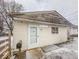Small ranch home with damaged roofline and mailbox at 216 W 27Th St, Anderson, IN 46016