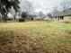 Large backyard with shed and mature trees at 2526 Pleasant W Way, Carmel, IN 46280