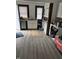 Updated kitchen with white cabinets and new flooring at 448 N Gray St, Indianapolis, IN 46201