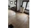 Living room with hardwood floors and a couch at 448 N Gray St, Indianapolis, IN 46201