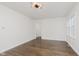 Well-lit bedroom with hardwood floors and neutral walls at 4555 Ralston Ave, Indianapolis, IN 46205