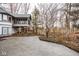 House with patio and screened porch surrounded by nature at 5508 Bay Landing Cir, Indianapolis, IN 46254