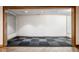 Finished basement room featuring modern flooring, recessed lighting, and ample open space at 5508 Bay Landing Cir, Indianapolis, IN 46254