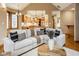 Open-concept living room seamlessly connects to the kitchen, perfect for modern living at 5508 Bay Landing Cir, Indianapolis, IN 46254