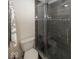 Bathroom with a large tiled shower and glass sliding door at 8207 Shorewalk Dr, Indianapolis, IN 46236