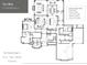 Detailed floor plan showcasing a spacious layout with six bedrooms, a great room, and a primary suite at 1461 Chatham Ridge Ct, Westfield, IN 46074