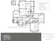 Detailed floor plan showcasing the layout of the main level with kitchen, great room, and primary suite at 1461 Chatham Ridge Ct, Westfield, IN 46074