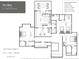 Second-floor layout highlighting bedrooms, bathrooms, and a balcony for Gathering living and relaxation at 1461 Chatham Ridge Ct, Westfield, IN 46074