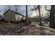 Lakefront house with deck and steps at 3 Lake Hart, Mooresville, IN 46158