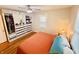Spacious bedroom with large closet, hardwood floors, and a king-size bed at 3305 S New Jersey St, Indianapolis, IN 46227