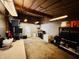 Organized garage with lots of storage at 3305 S New Jersey St, Indianapolis, IN 46227