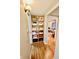 Well-organized hallway closet with shelving for storage at 3305 S New Jersey St, Indianapolis, IN 46227