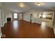 Spacious living room with hardwood floors and fireplace at 3371 Lauren Dr, Indianapolis, IN 46235