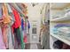 Large walk-in closet with ample shelving and hanging space at 5152 Coppertree Ln, Avon, IN 46123