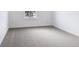 Simple bedroom with grey carpet and a window view at 5763 Cr W 750 N, McCordsville, IN 46055