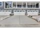 Attached two-car garages with ample parking space at 5763 Cr W 750 N, McCordsville, IN 46055