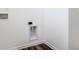 Laundry closet with built-in shelving and flooring at 5763 Cr W 750 N, McCordsville, IN 46055