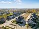 Aerial view of the neighborhood showcasing homes and green spaces at 5767 Cr W 750 N, McCordsville, IN 46055
