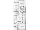 Second floor plan with primary suite, bedrooms, and covered deck at 5767 Cr W 750 N, McCordsville, IN 46055