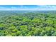 Expansive aerial view showcasing a verdant forest canopy with rolling hills under a clear blue sky at 6377 N Tutterow Rd, Monrovia, IN 46157