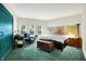Bright bedroom with large windows, neutral colors, and ample space for a relaxing retreat at 6377 N Tutterow Rd, Monrovia, IN 46157