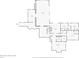 Basement floor plan featuring two kitchens, two Gathering rooms, three bathrooms, and a gym at 8602 Frontgate Ln, Indianapolis, IN 46256