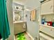 Clean bathroom with vanity, toilet, and shower at 1842 Queensbridge Dr, Indianapolis, IN 46219