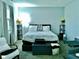 Serene bedroom with a king-size bed and calming color palette at 1842 Queensbridge Dr, Indianapolis, IN 46219