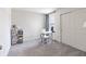 Bright bedroom with a desk, chair, and plenty of natural light at 18655 Moray St, Westfield, IN 46069