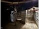 Unfinished basement with HVAC unit and exposed pipes at 2317 Fowler St, Anderson, IN 46012
