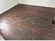Unfinished hardwood floors in bedroom at 2317 Fowler St, Anderson, IN 46012
