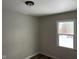 Simple bedroom with window and new floor at 2317 Fowler St, Anderson, IN 46012