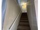 Carpeted staircase leading upstairs at 2507 Redland Ln, Indianapolis, IN 46217