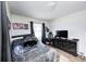 Nicely styled bedroom for the discerning gamer or comic book enthusiast at 3647 Richelieu Rd, Indianapolis, IN 46226