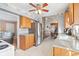 Bright kitchen with stainless steel appliances and ample counter space at 3909 S Lasalle St, Indianapolis, IN 46237