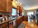 Well-equipped kitchen with stainless steel appliances and granite countertops at 5419 E Shae Lake Dr, Mooresville, IN 46158